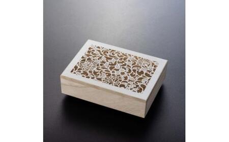 伊勢型紙文様の宝箱＜アラベスク＞収納　卓上整理