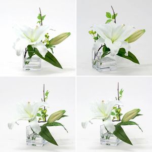 アートフラワー エミリオ・ロバ カサブランカM TTNTA-91120