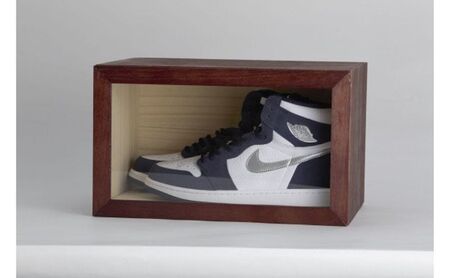 Shoewindow（DARK)　スニーカー シューズボックス シューズケース 靴 靴箱 インテリア 天然木 木製 収納 ディスプレイ
