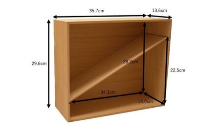 ShoewindowBOX（HIGH)専用スリーブ付き　スニーカー シューズボックス シューズケース 靴 靴箱 インテリア 天然木 木製 収納 ディスプレイ