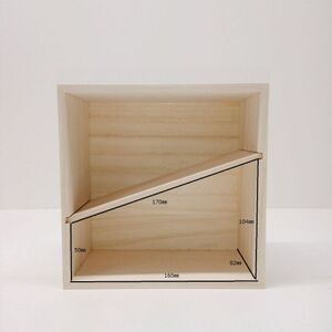 BABY BOX 専用スリーブ付き　スニーカー シューズボックス シューズケース 靴 靴箱 インテリア 天然木 木製 収納 ディスプレイ 子供用 ベビー ファーストシューズ