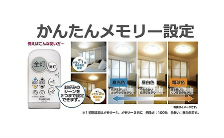 LED シーリングライト 6畳用 リモコン 調光 タイマー 日本製 照明 TAKIZUMI 瀧住