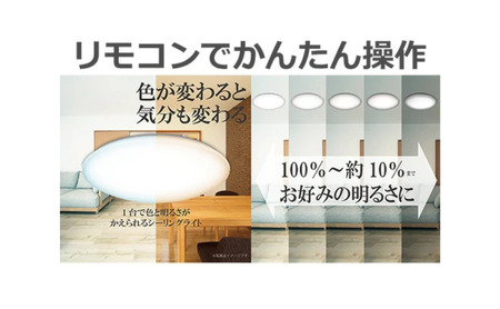 LED シーリングライト GB12139 12畳用 リモコンスイッチ 調光 調色 OFFタイマー付き 日本製 照明 簡単 便利 ライト 天井 リビング 寝室 ダイニング キッチン 台所 TAKIZUMI 瀧住電機工業