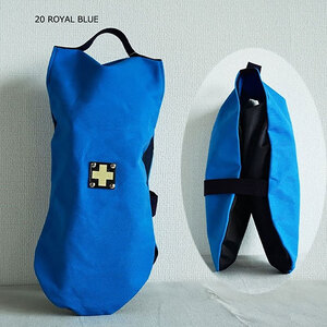 木の庄帆布 公式 シューズケース シューズサック Shoes Case 【KinoshoTRANSIT】　K-KHG-SS01M-（C/#20 ROYAL BLUE / ロイヤルブルー）　ゴルフ シューズケース おしゃれ 高密度帆布