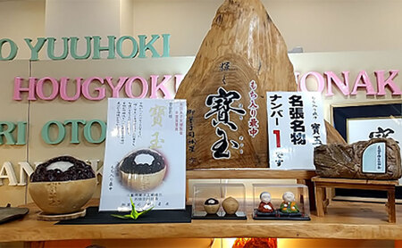 【全国菓子大博覧会「菓子博栄誉賞」受賞】 寳玉(ほうぎょく）もち入り最中　12個入り（常温便）