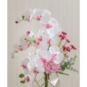 【母の日専用】アートフラワー エミリオ・ロバ　ファレノプシスリップピンク2L26 母の日 ギフト 造花 プレゼント