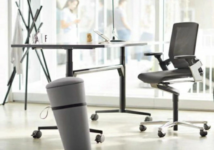 ウィルクハーンチェアー 170レンジ オン(ブラック)／ハイバック・ファイバーフレックス ／在宅ワーク・テレワークにお勧めの椅子