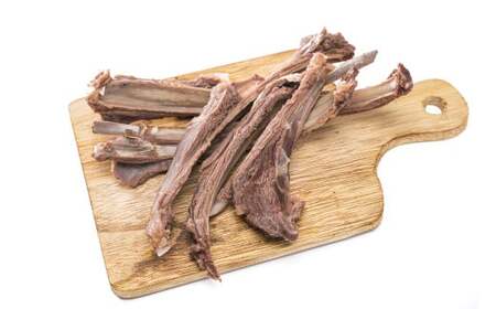 【 ジビエ 】鹿肉 骨付きアバラ（リブスティック） 600g｜サステナブル SDGs 新鮮 低カロリー ヘルシー 熟成 カルビ シカ 小分け ジビエ食材 YZ-9