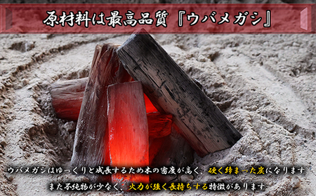 紀州備長炭 （約3kg）BBQ用 高級白炭 バーベキュー 焼肉 炭火焼き キャンプ レジャー 囲炉裏 国産 備長炭 ウバメガシ 行楽 安全 安心 火起こし 大活躍　DM-3