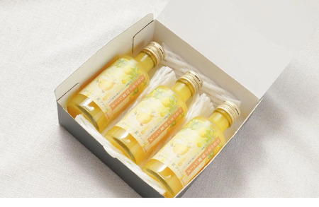 【数量限定】宇宙が喜ぶ甘夏100%ジュース 180ml×3本 　農薬 , 除草剤 , 化学肥料 不使用 , 愛情たっぷりで育てた甘夏のおいしさをぎゅっと搾りました！ 果物 ギフト 贈り物 三重県 尾鷲市 MA-9