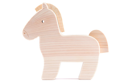 【迎春】新しい年を迎えよう！尾鷲ヒノキの人気干支飾り【午年】＜お試し商品＞　EB-25