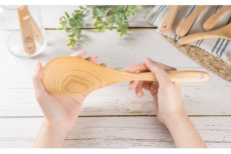 もっと料理上手!クッキングツール コンプリートセット10種【尾鷲ヒノキ製】 EB-21