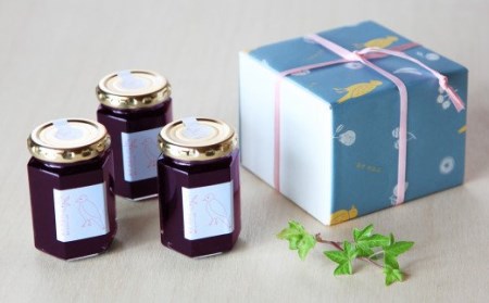  ブルーベリージャム３本＜160g × 3本＞　KA-25