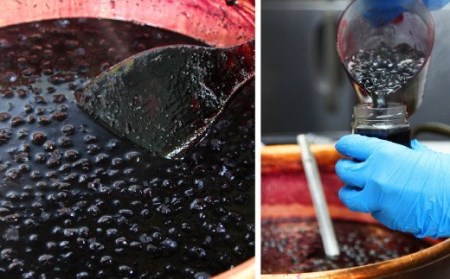  ブルーベリージャム３本＜160g × 3本＞　KA-25