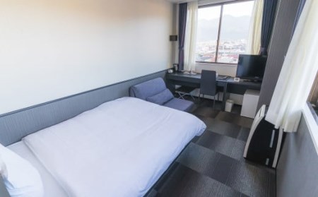 【宿泊券】ホテルビオラ　デラックスシングルルーム１泊（朝食付き）HV-1