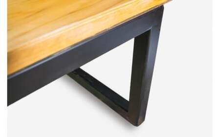 尾鷲ヒノキ使用 レジンローテーブル|地元、銚子川をイメージしたウッドとブルーレジンの色彩が美しいおしゃれなテーブル US-7