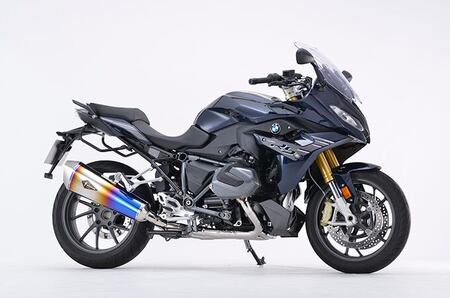 R1250RT（'19〜'22）リアルスペック シングル チタンドラッグブルー / バイク マフラー 部品 パーツ カスタム / 亀山市 / 株式会社アールズ・ギア [AMBI002]