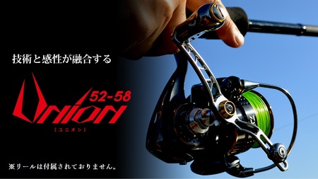 UNION ユニオン 52-58（ダイワタイプ）（ブラック×ブルー） F24N-803[AMBB033-6]