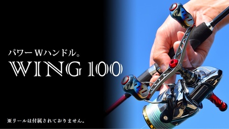 LIVRE リブレ Wing100（ダイワタイプ）（チタン×ブルー） F24N-884[AMBB039-7]