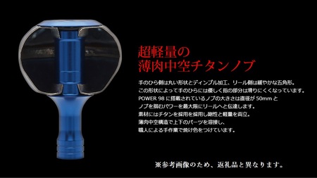 LIVRE リブレ Power88（ダイワタイプ）リールサイズ 8000～14000（ガンメタ×ゴールド） F24N-854[AMBB068-1]