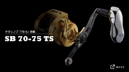 LIVRE リブレ SB 70-75 TS (M7シマノ～200番 右) （チタン×ブラック） F25N-380[AMBB106-2]