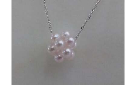 40-10伊勢志摩あこや本真珠ベビーパールネックレス(12珠ボール)