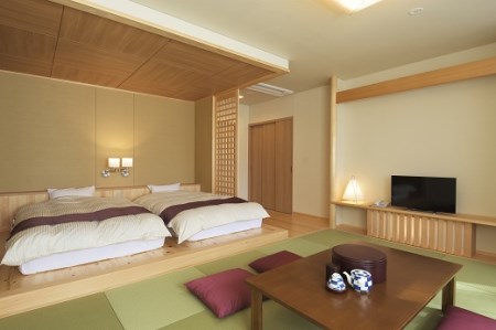 入鹿温泉ホテル瀞流荘ペア宿泊券 一泊二食付きB【irsi0002】