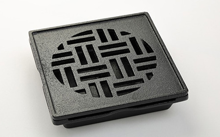 くわな鋳物の蚊やり器 籠【1201603】