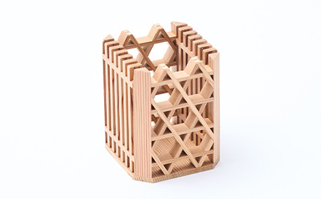 組子細工小物入れ【1201935】