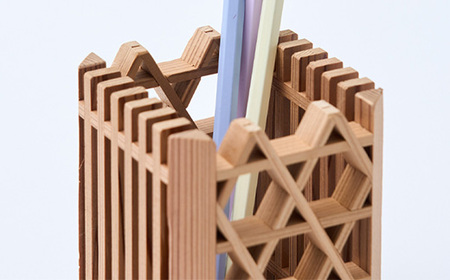 組子細工小物入れ【1201935】