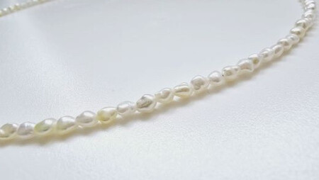 自分のかたちに出会う、アコヤケシパールネックレス / 志摩市 真珠  