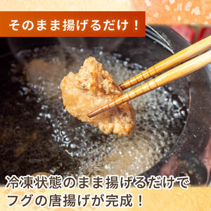 限定！フグ唐揚げ 500g 惣菜 フグ サバフグ 人気 冷凍 使いやすい 時短 簡単 便利 魚介 海鮮 海産物 唐揚げ おかず おつまみ 伊勢志摩産 白サバフグ 5000円 5千円 以上 三重県 志摩市 伊勢 志摩