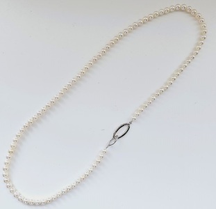 日常に寄り添うパール、60㎝ロングネックレス / 真珠 あこや ネックレス 伊勢 志摩 ６ミリ 6mm 6.5ミリ 6.5mm