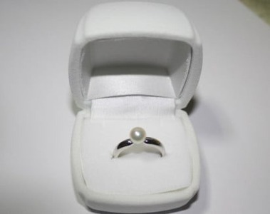 真珠 6.5 ~ 7 mm パール リング 指輪 シルバー