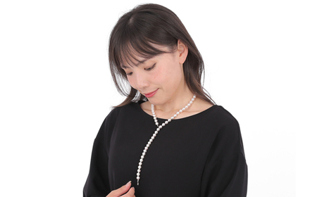 老舗の真珠専門店・高品質・アコヤ真珠セミロングネックレス8.0～8.5ミリ・60cm / 伊勢志摩 志摩 三重県 真珠 パール あこや アクセサリー ネックレス ジュエリー アコヤ貝 冠婚葬祭 結婚式 葬式 フォーマル カジュアル 普段使い / 伊勢志摩 志摩 三重県 真珠 パール あこや アクセサリーネックレス イヤリング ピアス セット ジュエリー アコヤ貝 冠婚葬祭 結婚式 葬式 フォーマル