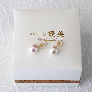 真珠 ピアス 大粒 9.5～10mm K18 アクセサリー 18金 あこや 真珠