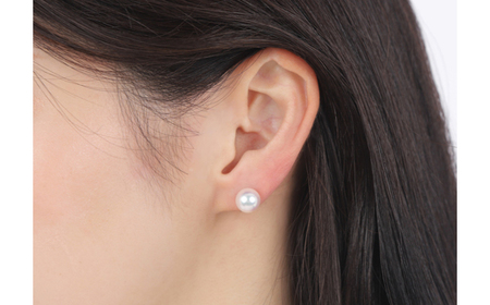 真珠 アクセサリー ピアス パール 8mm ~ 8.5mm K14 レディース 伊勢志摩 伊勢 志摩 冠婚葬祭 結婚式 入学式 卒業式 成人式 慶事 ジュエリー アコヤ真珠 大粒 / 老舗の真珠専門店・高品質アコヤ真珠ピアス8.0~8.5ミリ(K14WG)