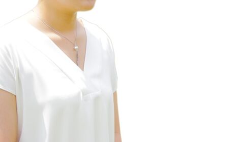 真珠 アクセサリー 10mm ～ 10.5mm ネックレス ペンダント パール プラチナ アコヤ真珠  ダイヤモンド / 希少な大粒10mm！唯一無二の無調色あこや真珠ペンダント