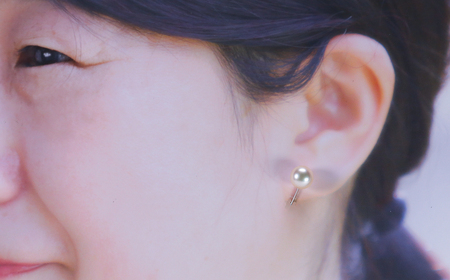 真珠 イヤリング 8-8.5mm アクセサリー パール 【三重県志摩市】