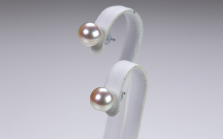 【真珠】ピアス 8-8.5mm あこや真珠 パール (三重県志摩市)
