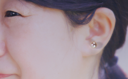 【真珠】ピアス 8-8.5mm あこや真珠 パール (三重県志摩市)