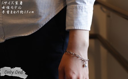 Only One ナチュラルバロックパールブレスレットL:全長約22cm