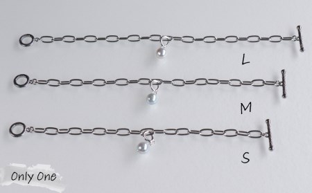 Only One ナチュラルバロックパールブレスレットL:全長約22cm