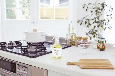 SOMALI ギフトJ ・台所セット(キッチンクリーナー・台所用石けん・かやおりふきん）