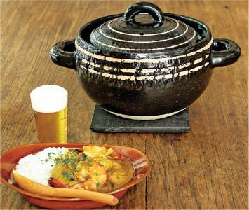 長谷園の「伊賀土鍋 カレー鍋 」（3～4人用）