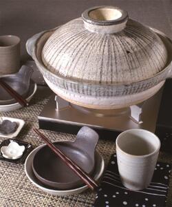 長谷園の「伊賀土鍋 利休十草」中(2~4人用)