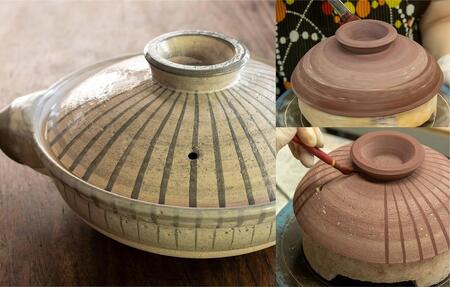 長谷園の「伊賀土鍋 利休十草」小(1~2人用)