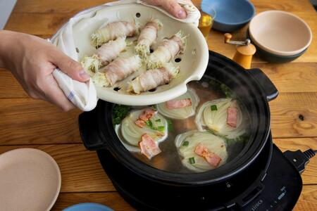 長谷園の「おうちいろり」伊賀焼窯元長谷園×シロカ　コラボ