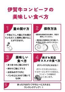 伊賀牛コンビーフ　５瓶セット