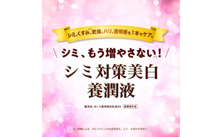 ロート製薬【50の恵 シミ対策美白養潤液】ボトル+詰め替え3点セット